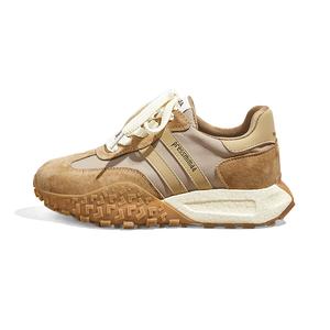 A poinsettia princess Женские коричневые повседневные туфли на низком ходу с амортизацией, противоскользящей и износостойкой подошвой без подкладки, цвет Brown Unlined