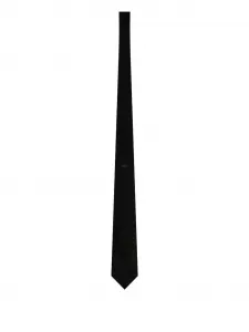 Шелковый галстук Fursac, черный