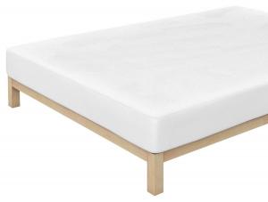 Наматрасник Schlafgut белый, 140/200 см