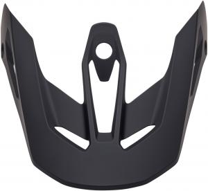 Детский шлем FOX v3 solid с козырьком, Black