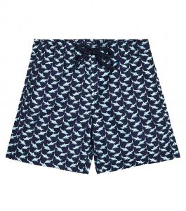 Плавки с принтом Vilebrequin Kids, синий