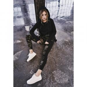 Толстовка Urban Classics Polar Fleece Zip, черный