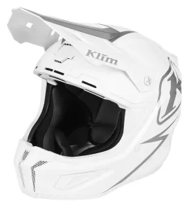 Шлем Klim T1 Freeride Helmet, матовый белый