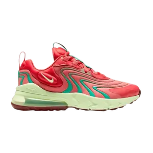 Кроссовки Nike Air Max 270 React ENG GS 'Track Red Neptune Green', красный