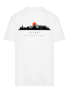 Рубашка F4NT4STIC Escape Discover the World Asian Town, белый