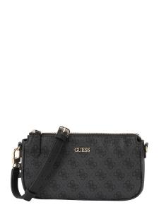 Сумка кросс-боди GUESS NOELLE II DBL POUCH CROSSBODY, Anthracite/Dark grey