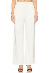 Сатиновые брюки Relaxed Fleur Du Mal, Vanilla