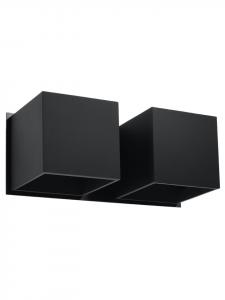 Nice Lamps Настенный светильник GEO 2, черный (В) 11 см (Д) 26 см