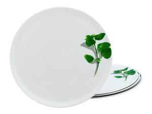 Набор тарелок для пиццы 4 шт Creatable, зеленый