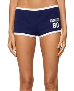 Бруклинские шорты с контрастными деталями Edikted, синий