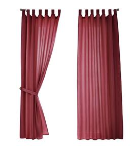 Штора Gardinenbox, 140x245 см, бордо