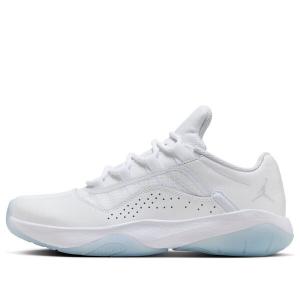 Кроссовки 11 cmft low 'white ice blue football grey' Air Jordan, белый