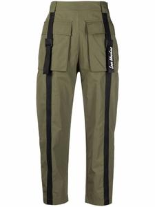 Love Moschino брюки с карманами, зеленый