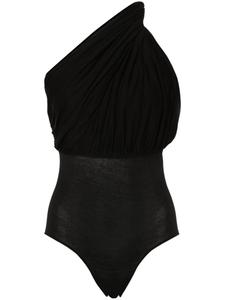 Боди на одно плечо Rick Owens, черный