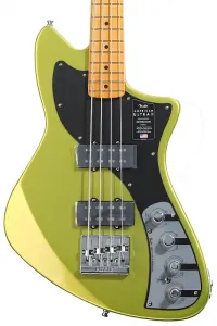 Бас-гитара Fender American Ultra II Meteora - Solar Flare с грифом из клена