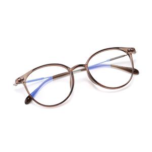 TR/Memory Пластиковые круглые оправы для очков женские PULAIS, Black Sugar Бобо-подарочный набор