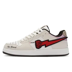 SESAME STREET Унисекс низкие скейтерские кроссовки с увеличенной высотой, противоскользящей подошвой, устойчивые к истиранию, легкие, бежево-абрикосового цвета [обычная версия]