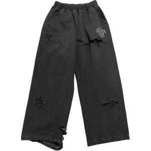 GRAILZ Вязаные спортивные штаны унисекс черный