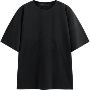 Футболка мужская с коротким рукавом Non Iron PEACEBIRD MEN, черный 1