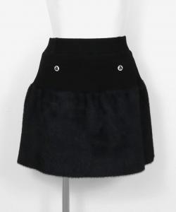 Вязаная юбка Feather*Rib