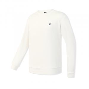 FILA Теннисные свитшоты мужские Heron White с круглым вырезом Moderate Regular