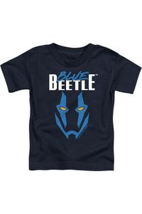 Футболка с маской Blue Beetle (2023) для малышей с коротким рукавом Gildan