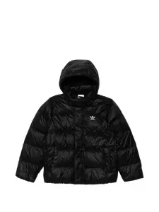 Черная пуховик Adidas Kids