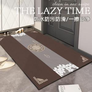 Budis Ковер 160х200 см для прихожей, износостойкий, бело-синий, на заказ