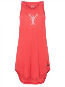 Длинное платье supernatural Merino RELAX LOBSTER, красный