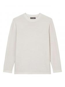 Marc O'Polo фактурный топ с длинными рукавами, серый