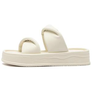 Тапочки-слайды 4 см женские AGSDON, Beige