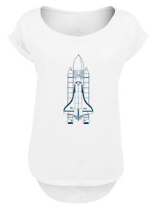 Футболка F4NT4STIC NASA Space Shuttle Enterprise Two Tone, White