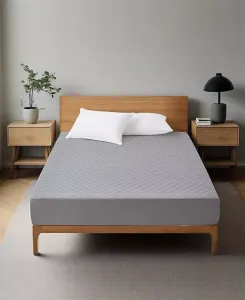 Водонепроницаемый стеганый наматрасник, размер queen Unikome, gray