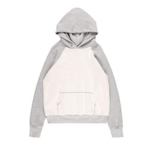 Худи Les Tien Heavyweight Classic Raglan Hoodie 'Heather Grey'