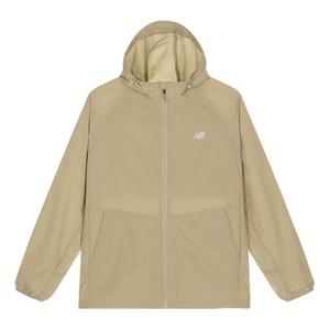 Куртка New Balance 'Runners Aren't Normal' Hooded Jacket 'Khaki', бежевый