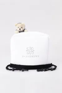 Чехол для железной головы в виде плюшевого мишки (унисекс) St Andrews, цвет White