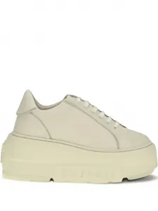 Кроссовки на платформе Nexus Florence Casadei, нейтральный