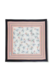 Шелковый платок Rullante Luisa Spagnoli, синий