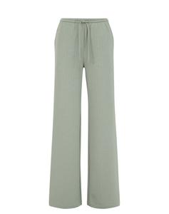 Брюки свободного кроя WE Fashion, пастельный зеленый