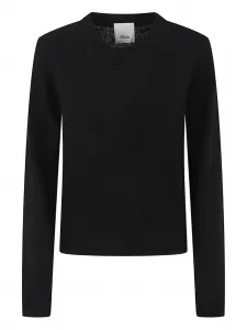Свитер с круглым вырезом Allude, черный
