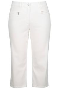 Ulla Popken Узкие брюки 'Mony' в белом цвете