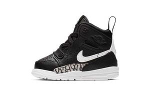 Кроссовки Jordan Legacy 312 Black White TD, черный/белый