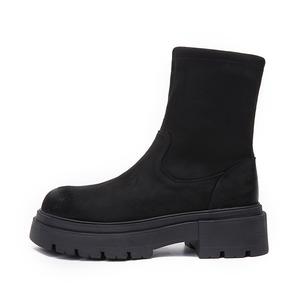 Ботильоны женские MALEMONKEY, черные, каблук 5.5 см