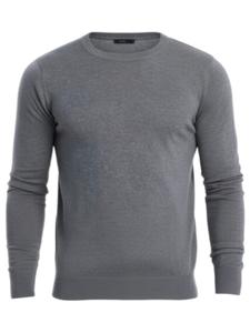 Ombre Свитер в крапчато-сером цвете