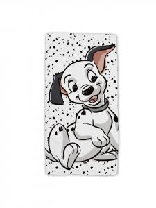 Disney Пляжное полотенце из хлопка с рисунком «101 далматинец», махровое банное полотенце премиум-класса, разноцветное