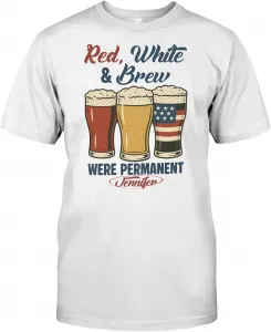 Футболка с принтом Happy 4th of July