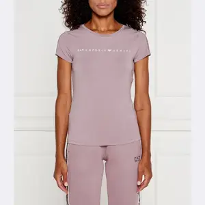 Облегающая футболка Ea7, лавандовый