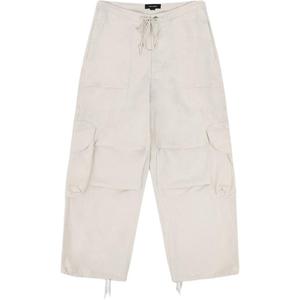 Грузовые штаны Entire Studios, серый/белый