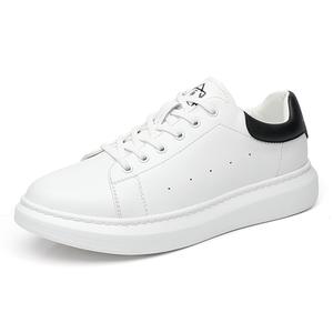 Bellum Han Амортизирующие износостойкие кроссовки для скейтбординга средней высоты, мужские, белые