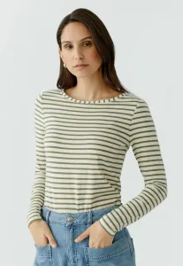 Топ с длинными рукавами сумико Oui, White Green